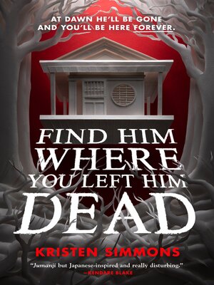 cover image of Find Him Where You Left Him Dead